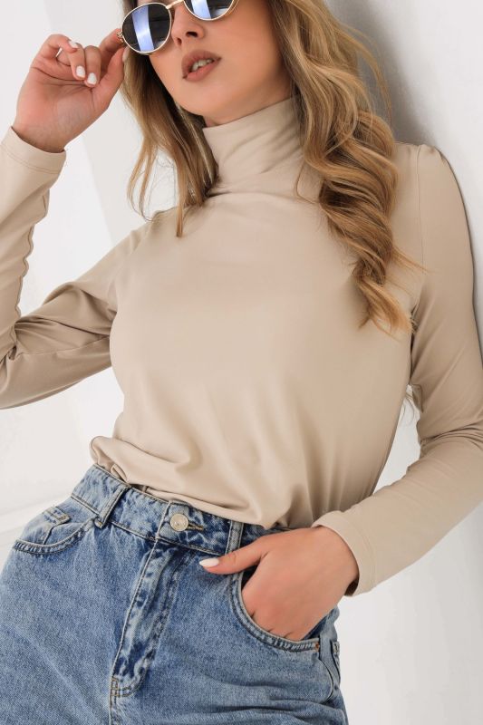 Silk turtleneck 0303